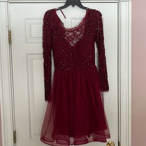 Red My Michelle dress. Size 11.